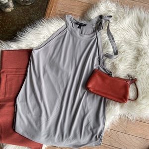 Banana Republic Factory Tie-Neck Top